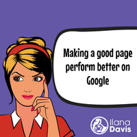 Making a good page perform better on Google