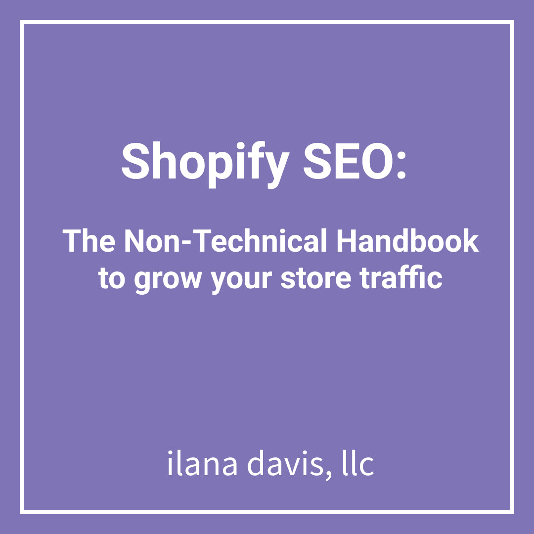 Shopify SEO: The Non-Technical Handbook to grow your store traffic