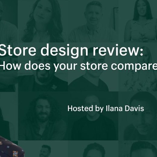 Shopify Compass Store Design Review. How does your store compare? with Ilana Davis